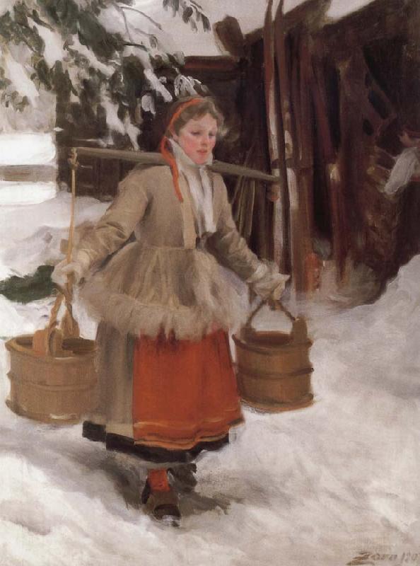 Anders Zorn Unknow work 101 oil painting image